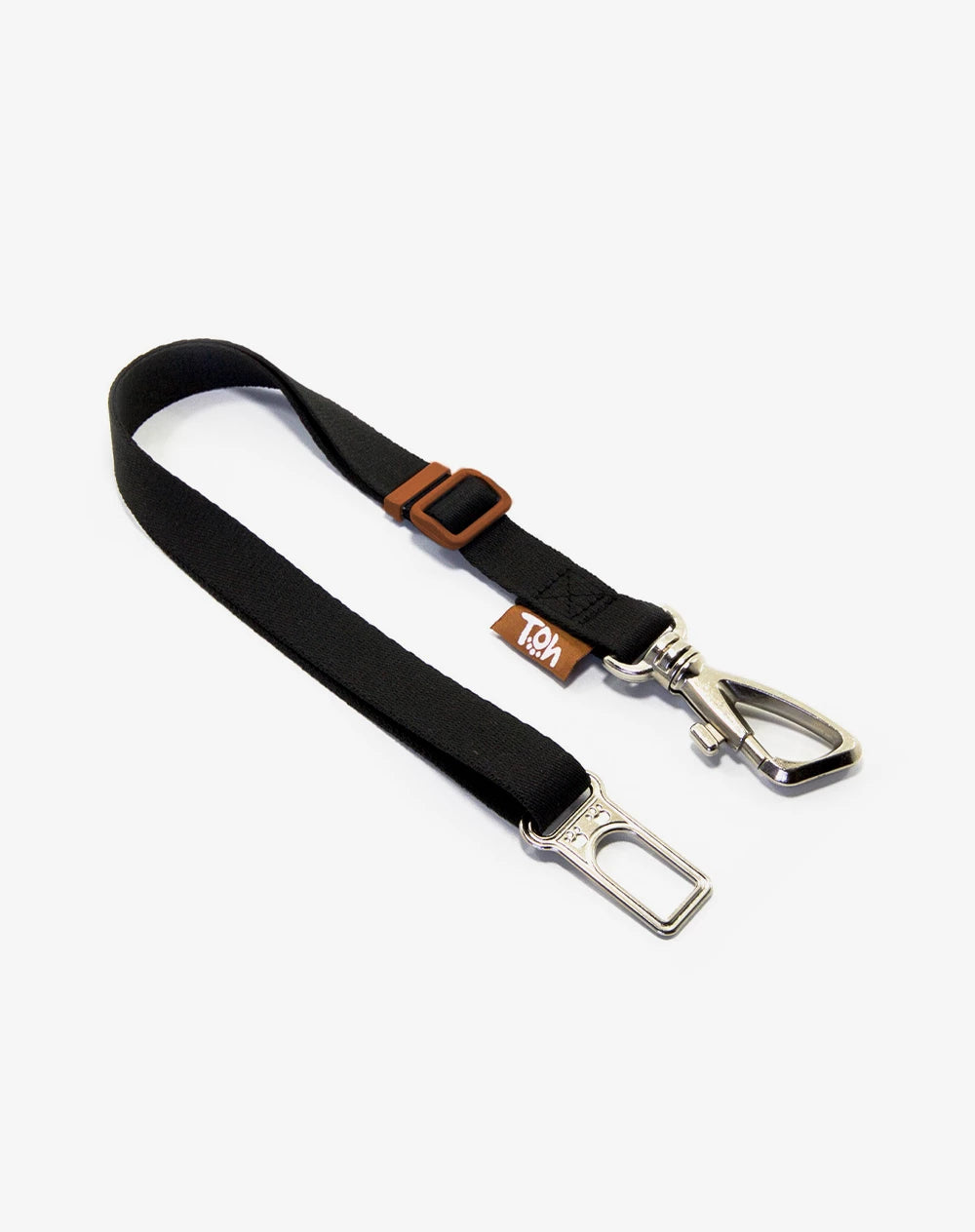 KIT VIAGEM - Conjunto Peitoral H e Guia + Adaptador de cinto Black