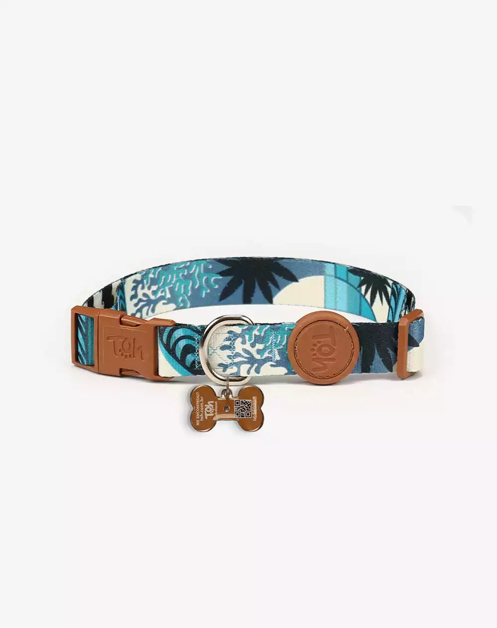 Coleira Tag ID QR Code Noronha