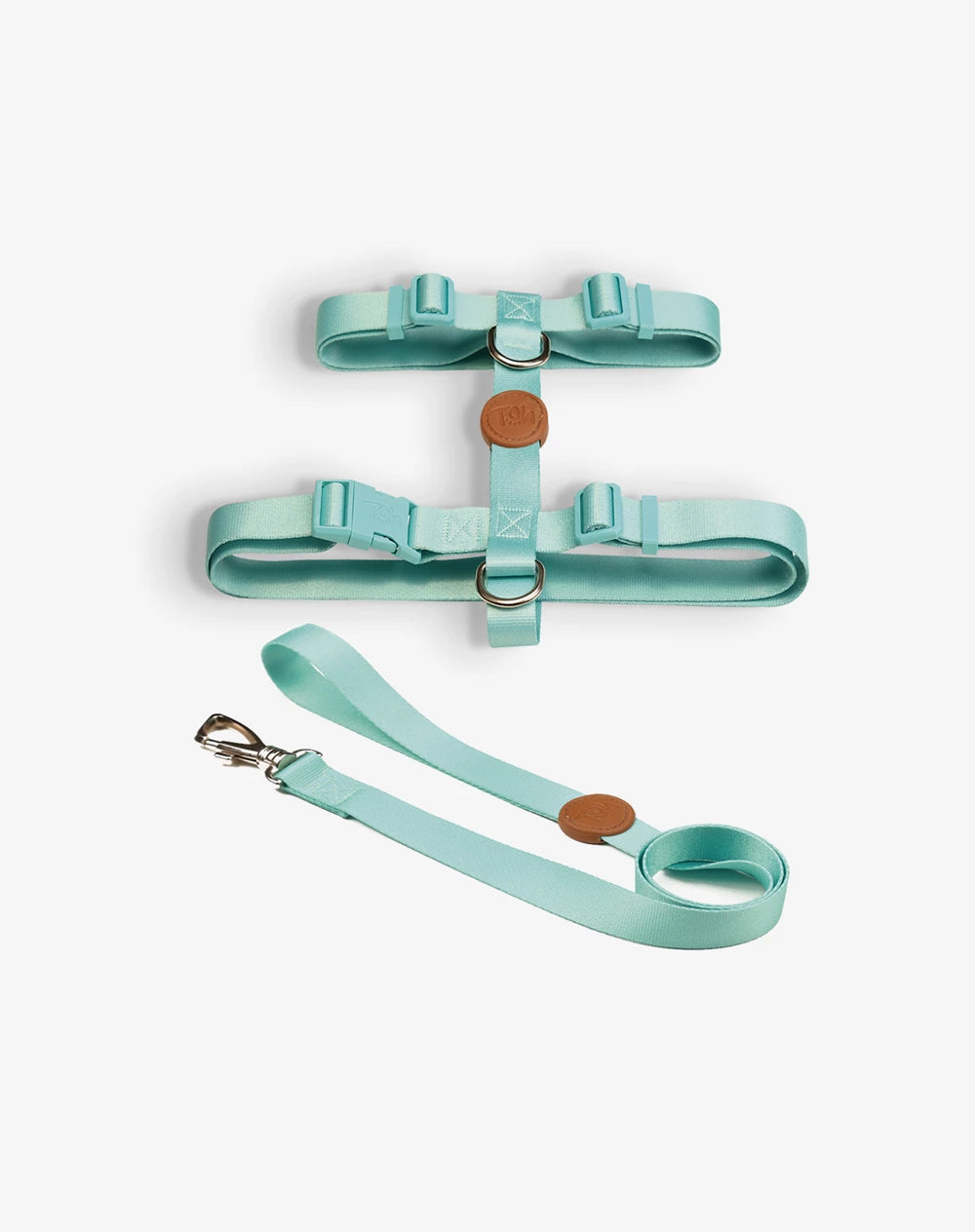 KIT VIAGEM - Conjunto Peitoral H e Guia + Adaptador de cinto Maresia