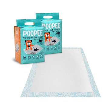 Kit 2 Tapetes Higienico Slim PooPee 30un 80X60cm