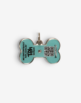 Pingente QR Code Verde Tifanny