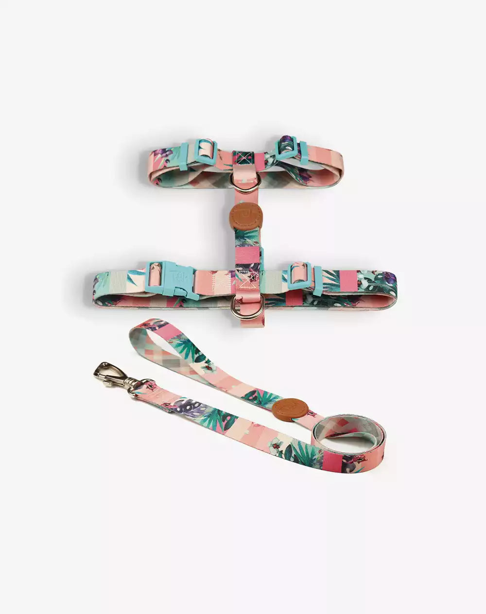 Conjunto Peitoral H e Guia Laguna