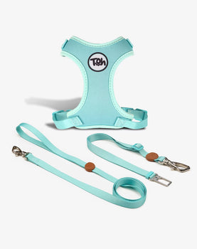 KIT VIAGEM - Peitoral Neocomfy e Guia para Gatos + Adaptador de Cinto Maresia