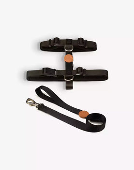 Conjunto Peitoral H e Guia Black