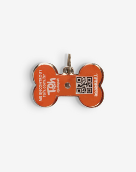 Pingente QR Code Laranja
