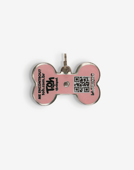 Pingente QR Code Rosa