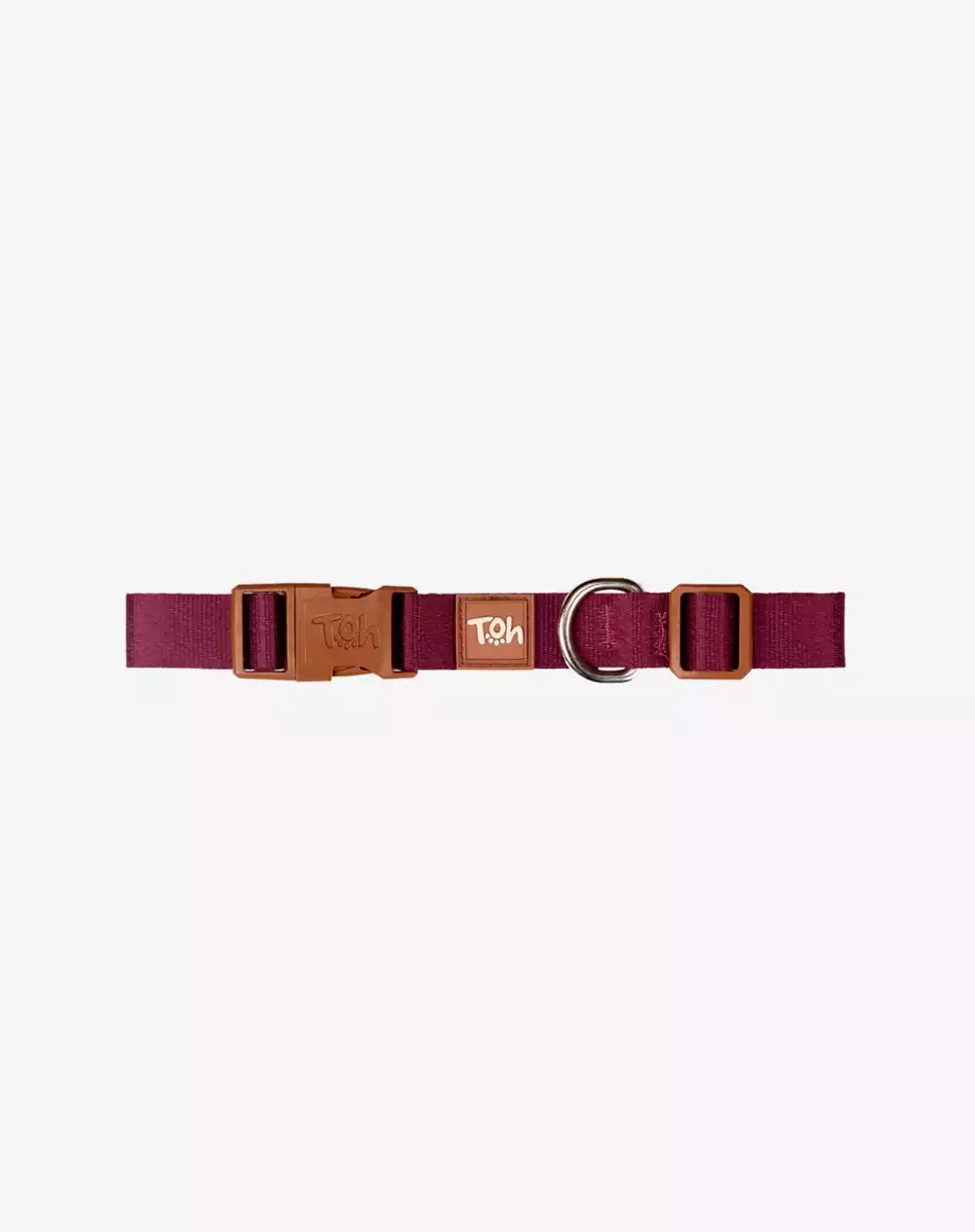 Coleira Avulsa Basic Bordô - Caqui